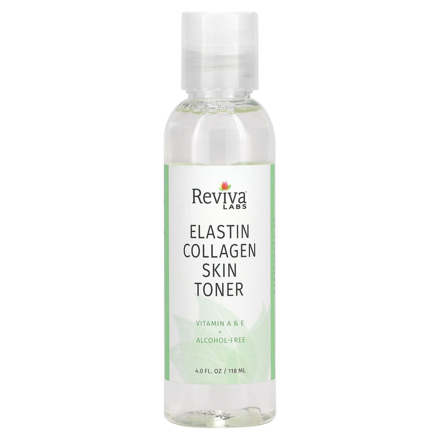 Reviva Labs-Elastin Collagen Skin Toner-4 fl oz (118 ml)