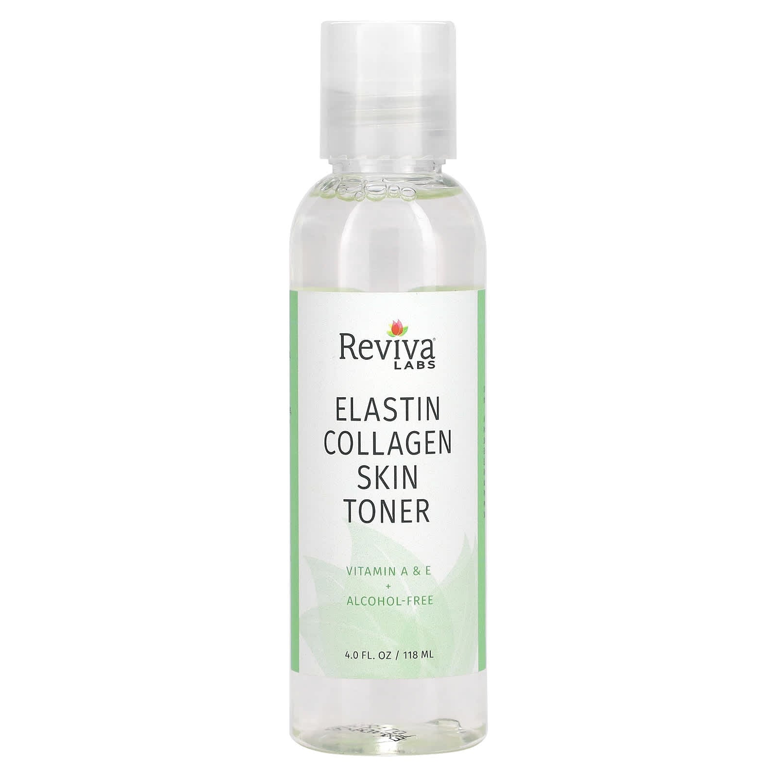 Reviva Labs-Elastin Collagen Skin Toner-4 fl oz (118 ml)