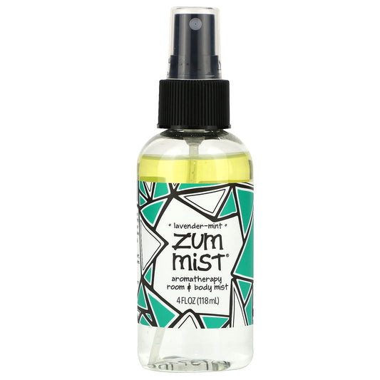 ZUM-Zum Mist-Aromatherapy Room & Body Mist-Lavender-Mint-4 fl oz (118 ml)