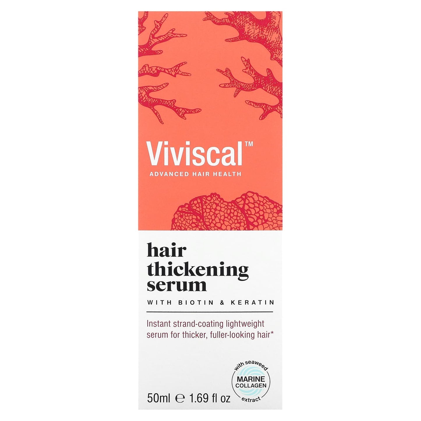 Viviscal, Hair Thickening Serum With Biotin & Keratin, 1.69 fl (50 ml)