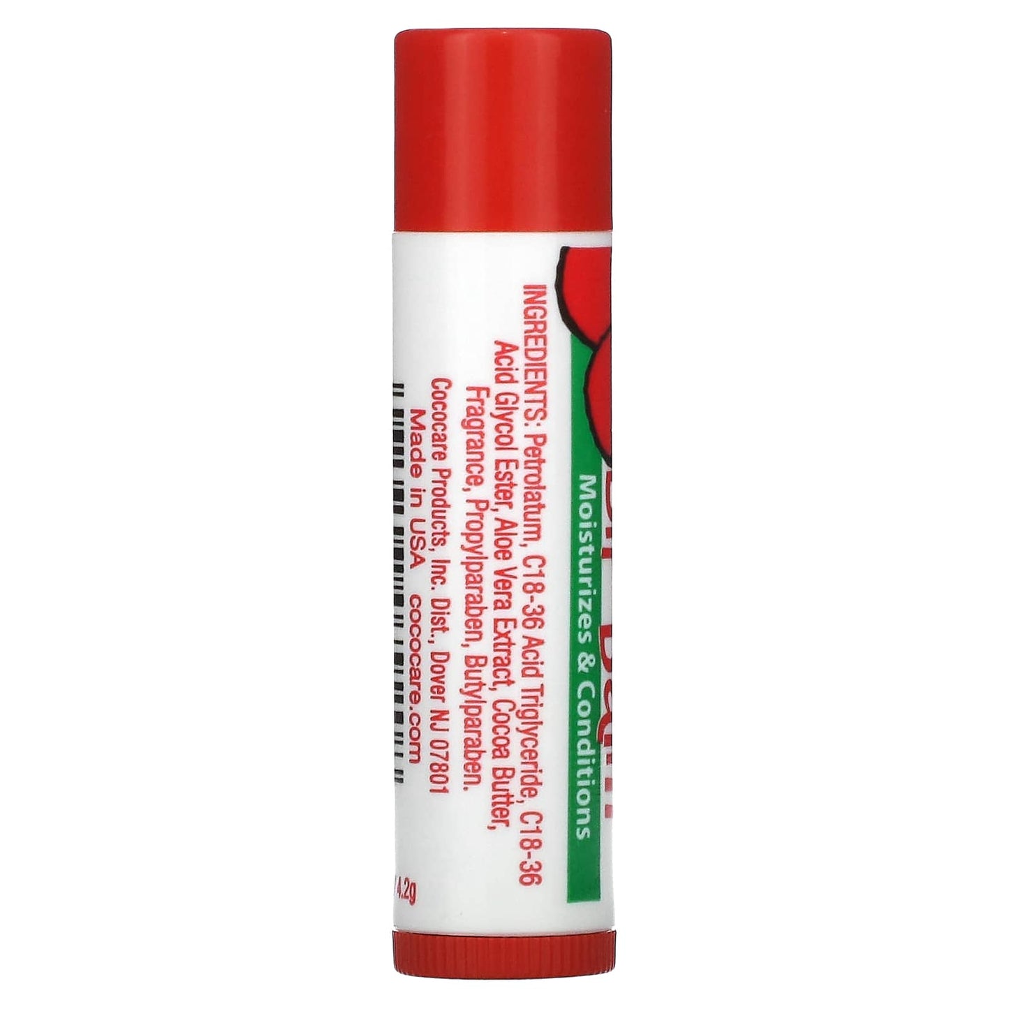 Cococare, Cherry Lip Balm, 0.15 oz (4.2 g)