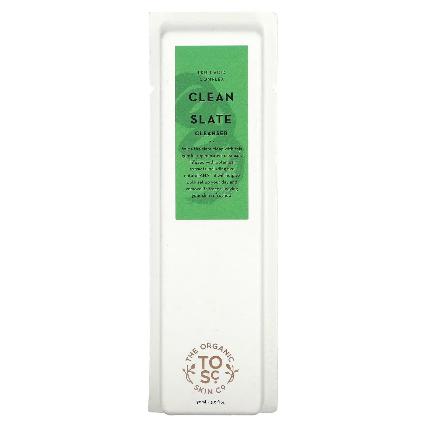 The Organic Skin Co., Clean Slate Cleanser, 3 fl oz (90 ml)