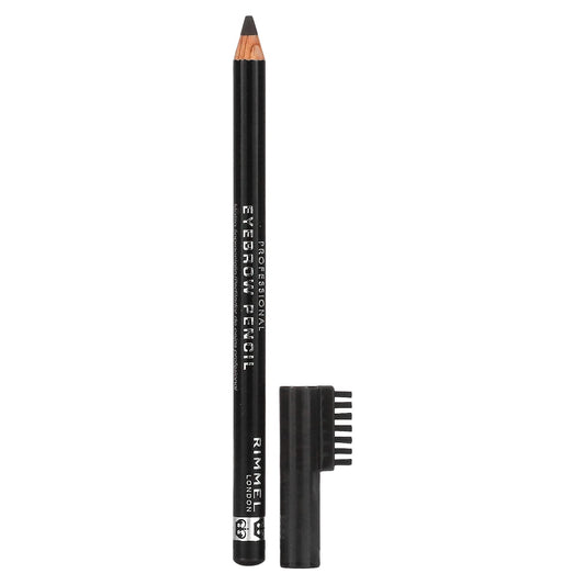 Rimmel London-Professional Eyebrow Pencil-004 Black Brown-0.05 oz (1.4 g)