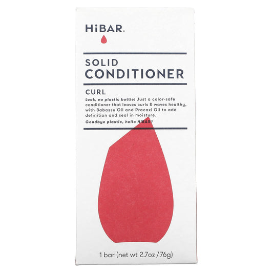 HiBAR-Solid Conditioner-Curl-1 Bar-2.7 oz (76 g)