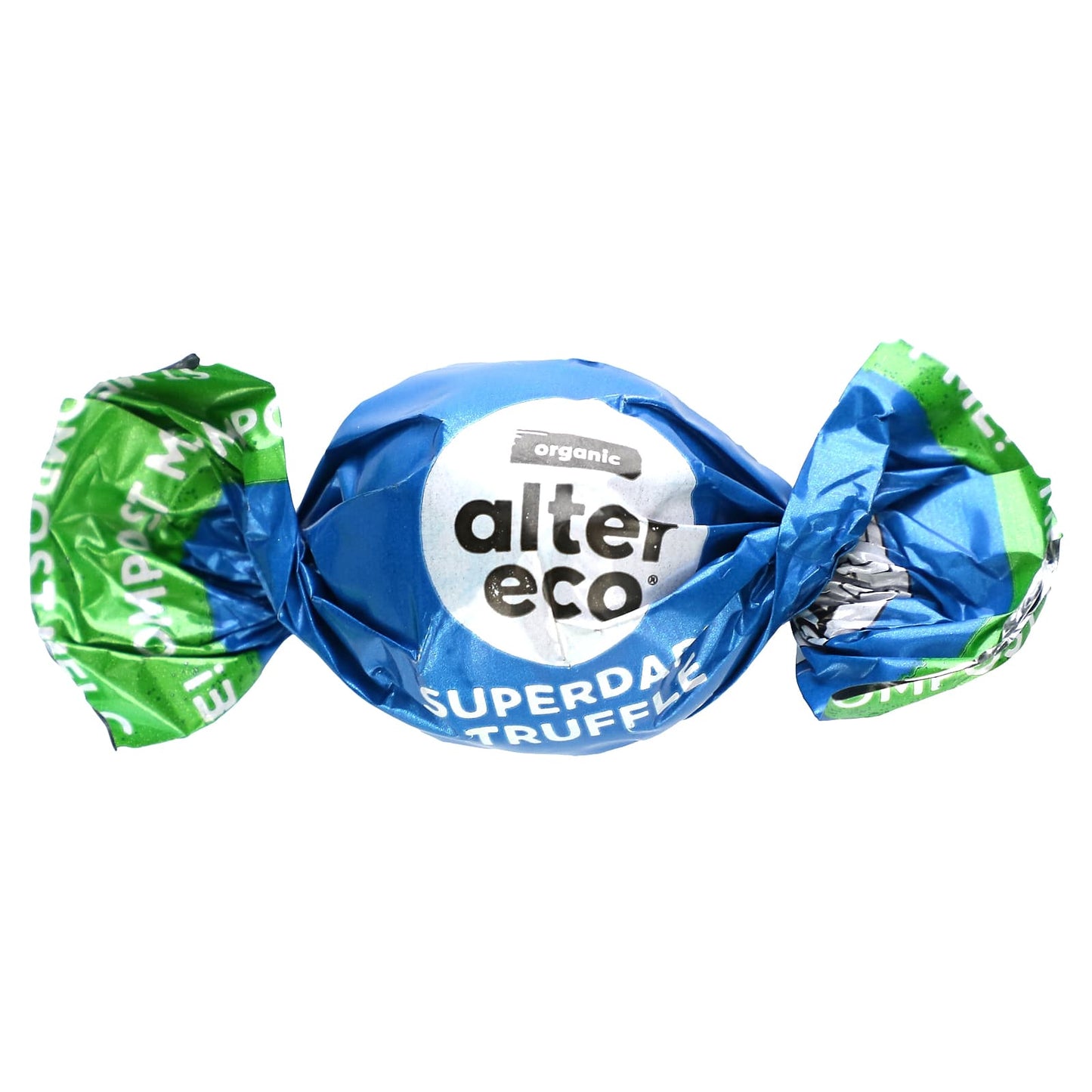 Alter Eco, Organic Dark Chocolate Truffles, Superdark, 80% Cacao, 10 Truffles, 4.2 oz (120 g)