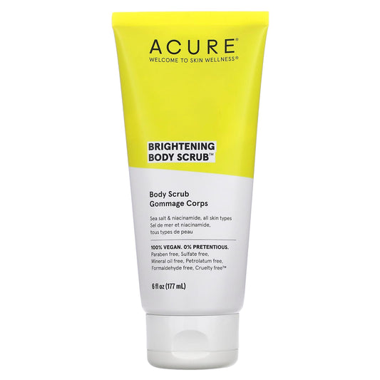 ACURE-Brightening Body Scrub-6 fl oz (177 ml)