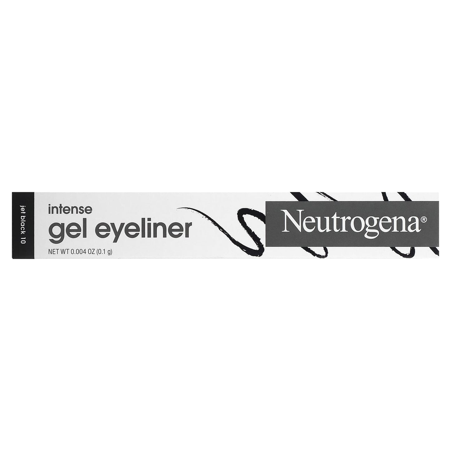 Neutrogena, Intense Gel Eyeliner, Jet Black 10, 0.004 oz (0.1 g)