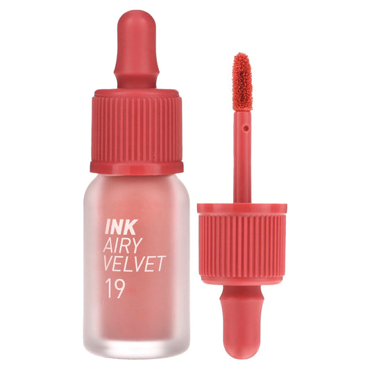 Peripera-Ink Airy Velvet Lip Tint-19 Elf Light Rose-0.14 oz (4 g)