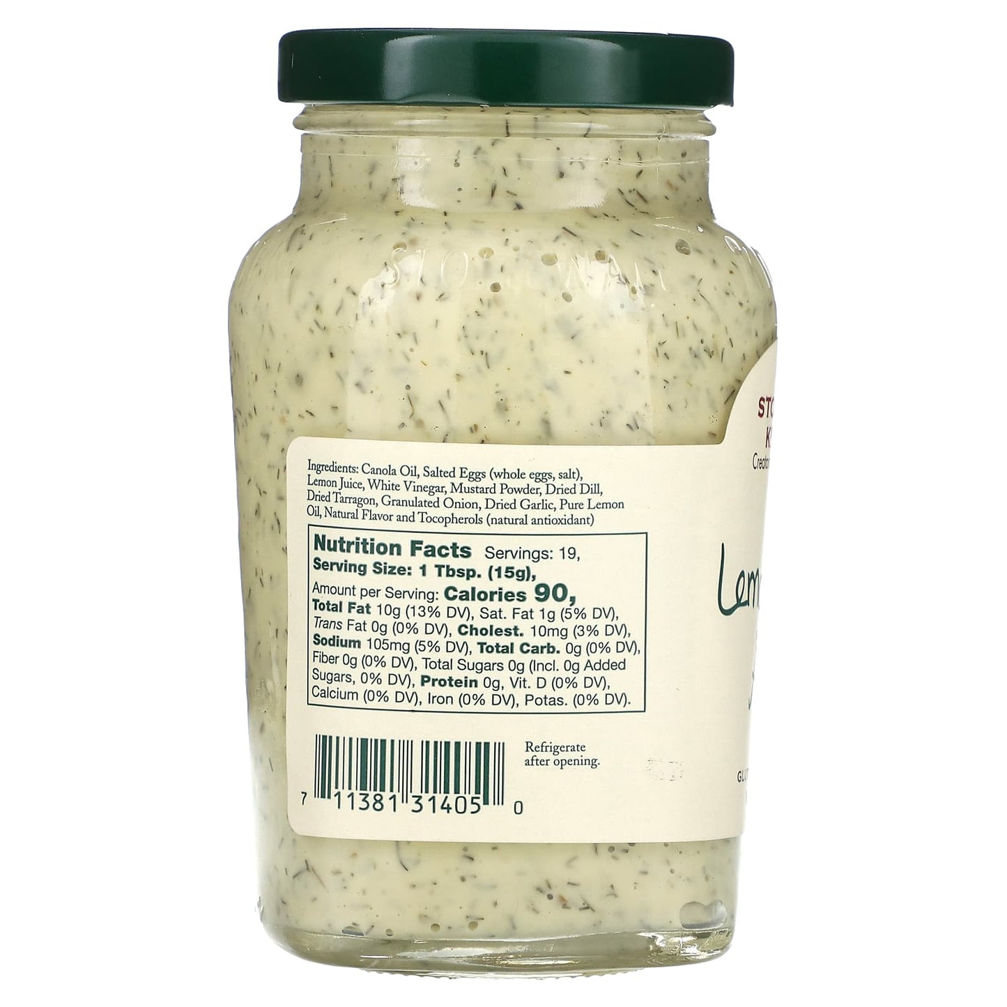 Stonewall Kitchen, Lemon Herb Aioli , 10.25 oz (291 g)