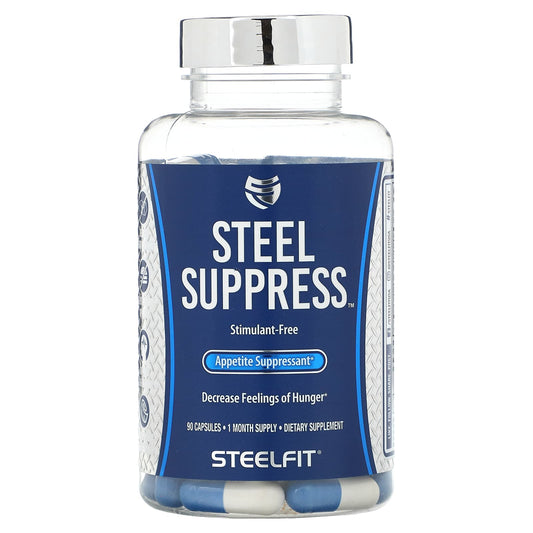 SteelFit-Steel Suppress-Appetite Suppressant-90 Capsules