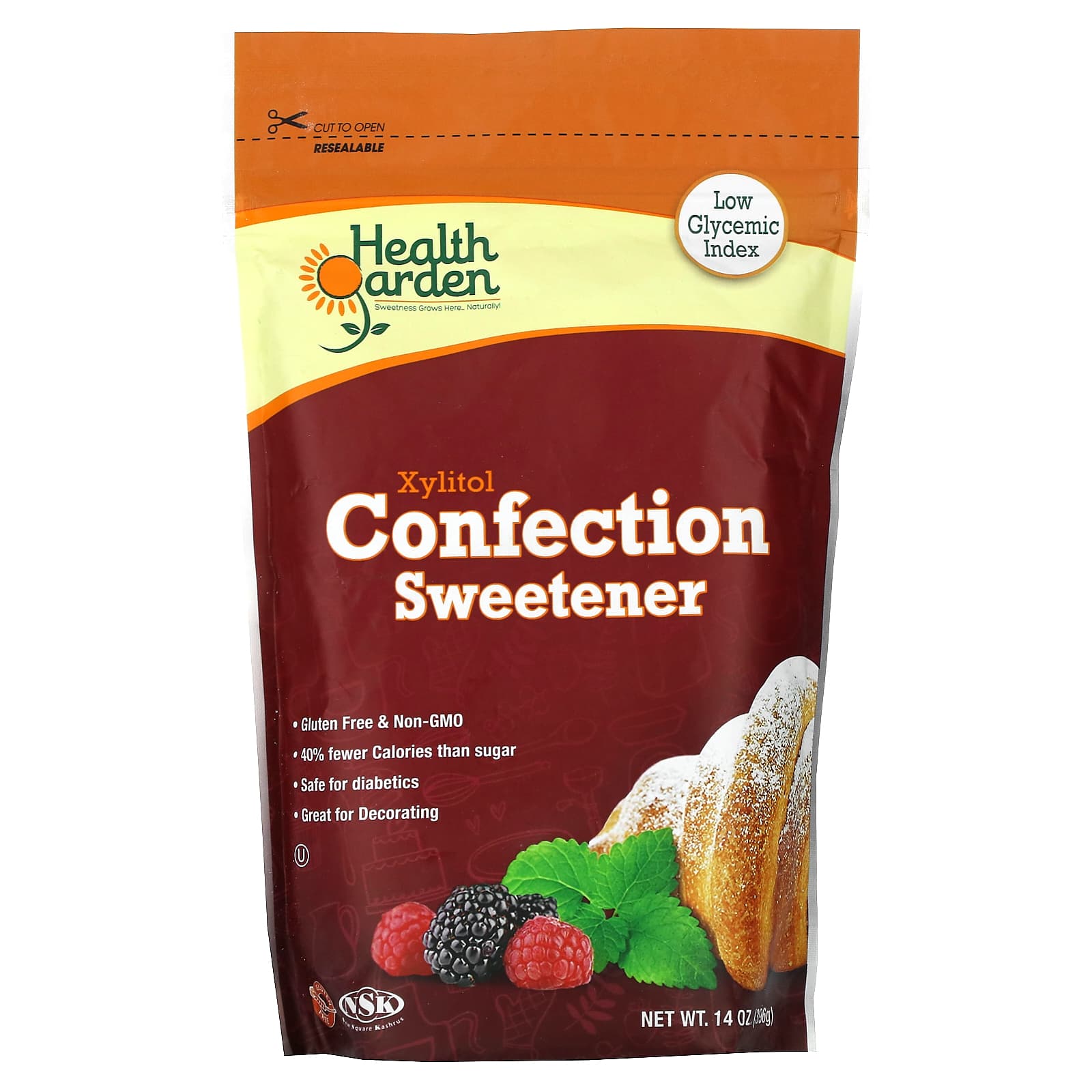 Health Garden-Xylitol Confection Sweetener-14 oz (396 g)