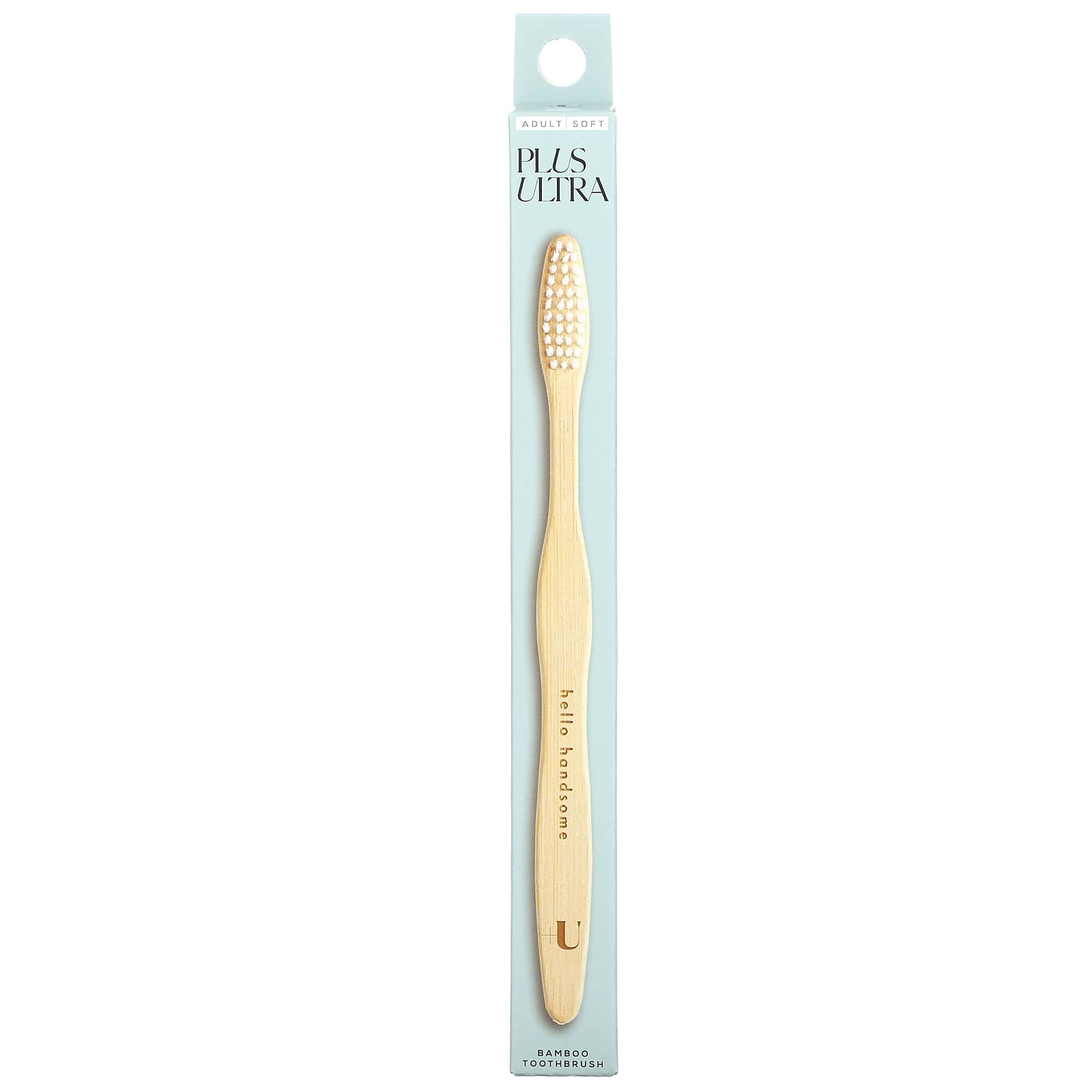 Plus Ultra-Bamboo Toothbrush-Hello Handsome-Adult-Soft-1 Toothbrush