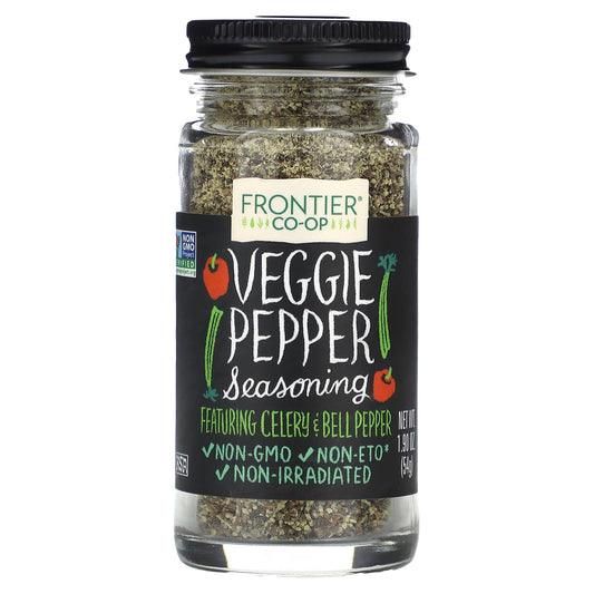 Frontier Co-op-Veggie Pepper Seasoning-1.9 oz (54 g)