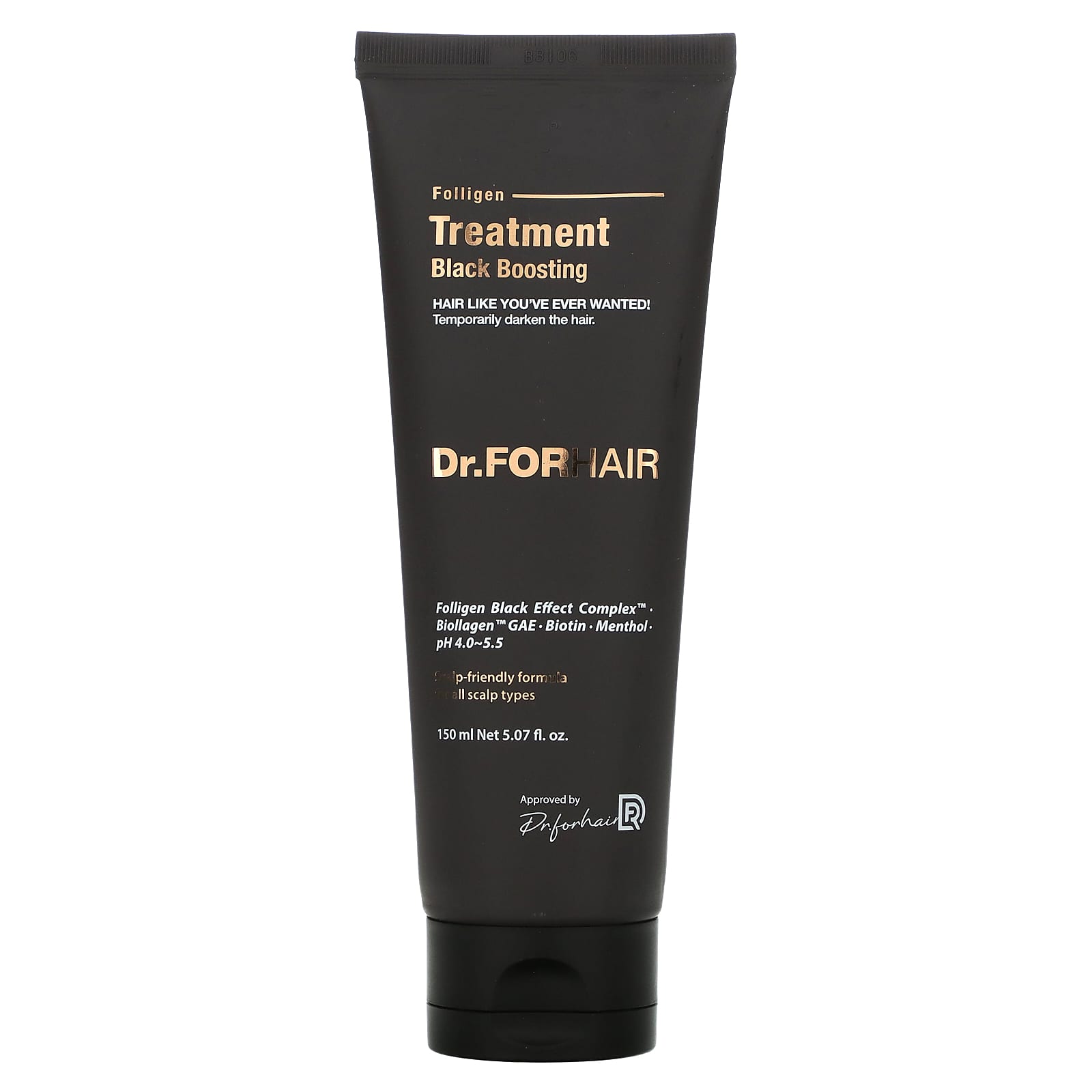 Dr.ForHair-Folligen Black Boosting Treatment-5.07 fl oz (150 ml)