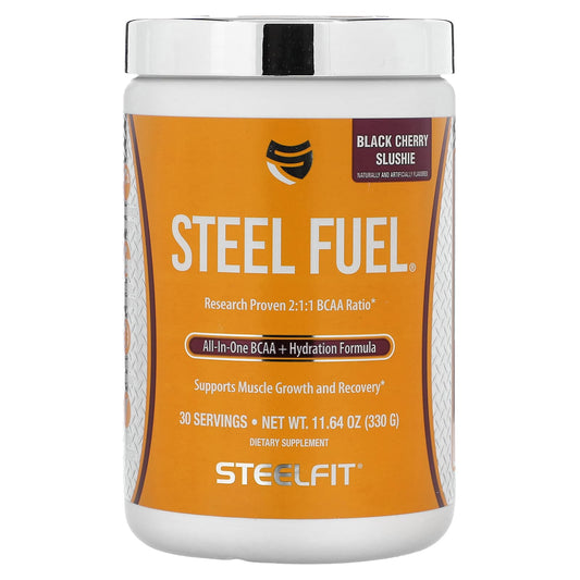 SteelFit-Steel Fuel-Black Cherry Slushie-11.64 oz (330 g)