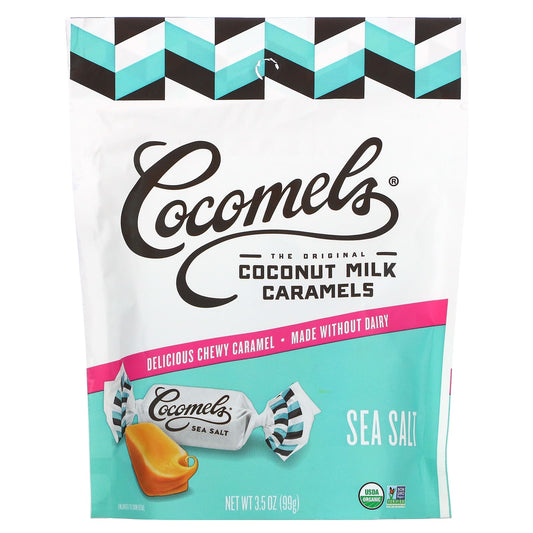 Cocomels-The Original-Coconut Milk Caramels-Sea Salt-3.5 oz (99 g)