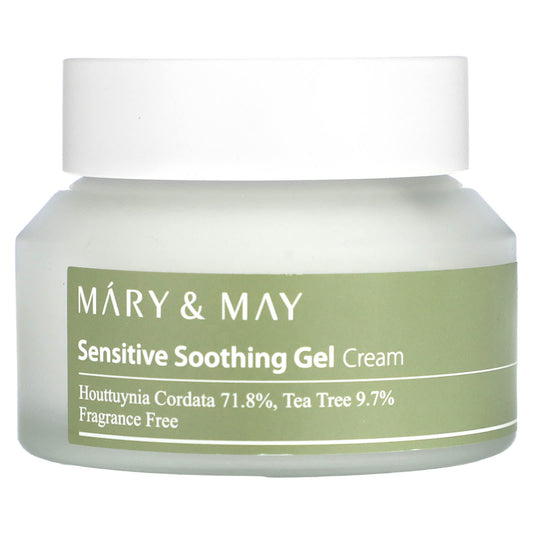 Mary & May-Sensitive Soothing Gel Cream-2.46 oz (70 g)