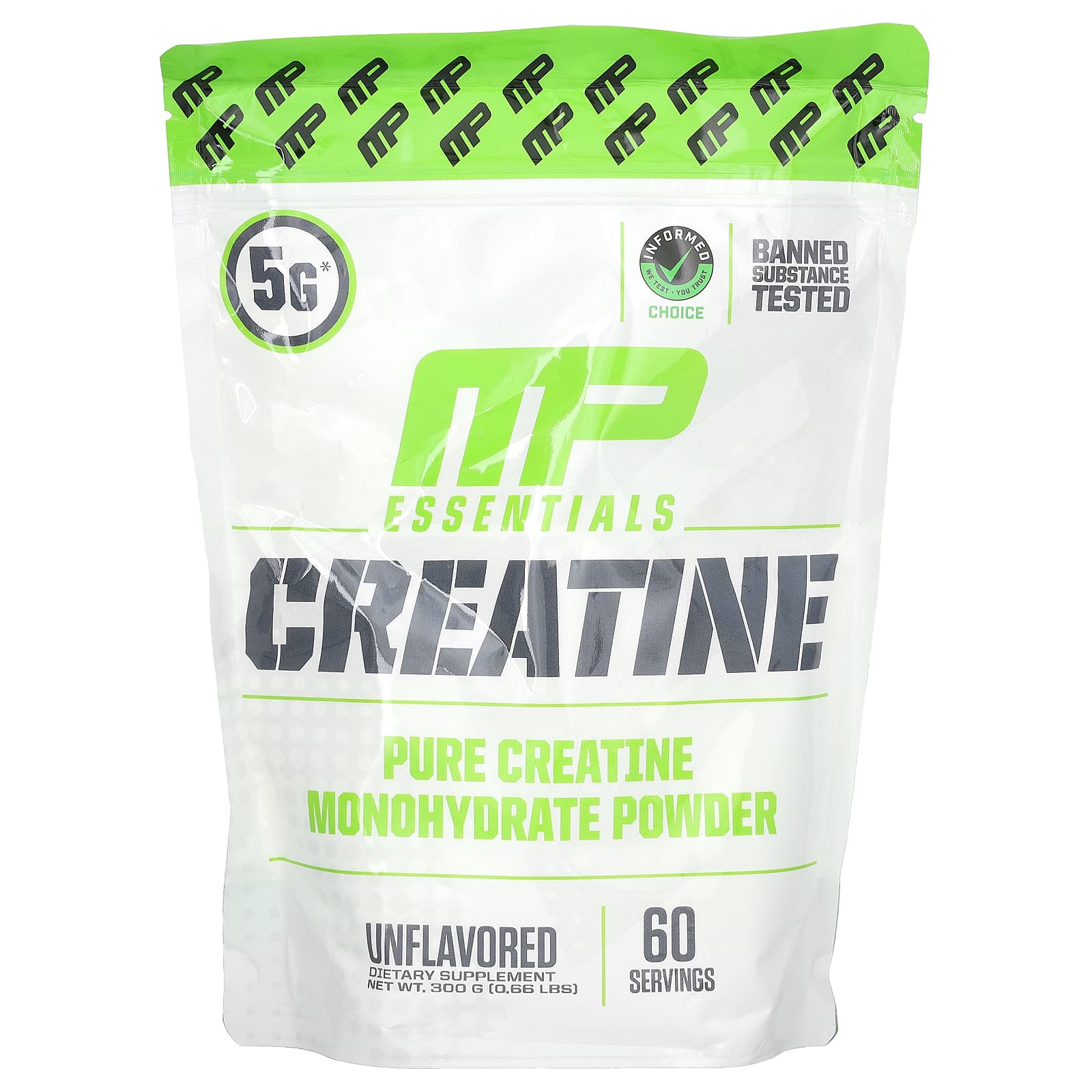 MusclePharm-Essentials-Creatine-Unflavored-0.66 lbs (300 g)