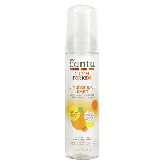 Cantu-Care For Kids-Dry Shampoo Foam-5.8 fl oz (171 ml)