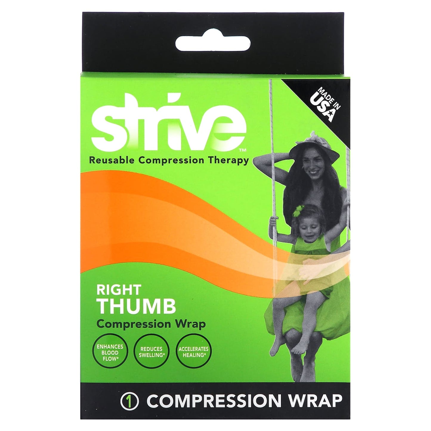 Strive-Right Thumb Compression Wrap -1 Count