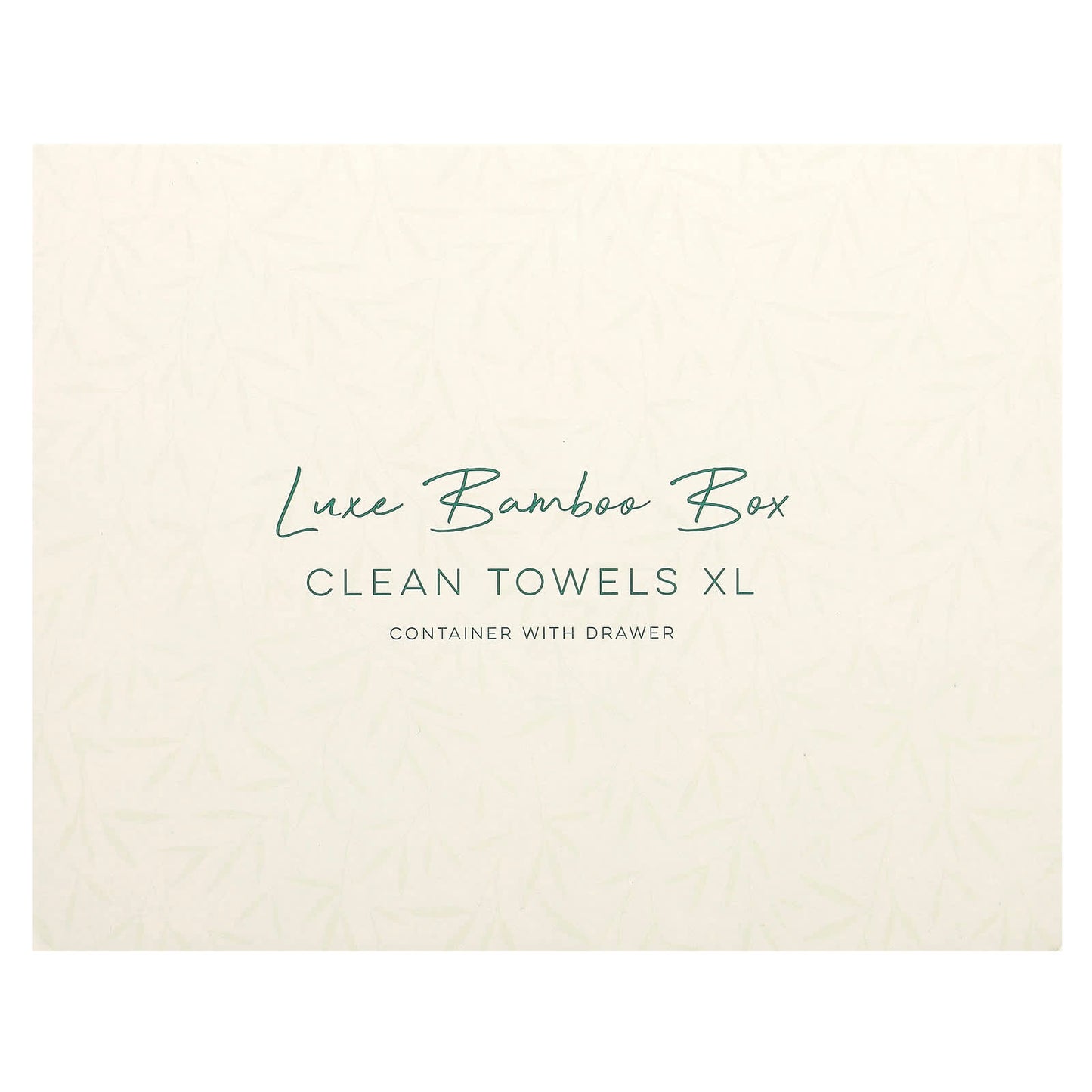 Clean Skin Club, Luxe Bamboo Box, Clean Towels XL, 50 Count