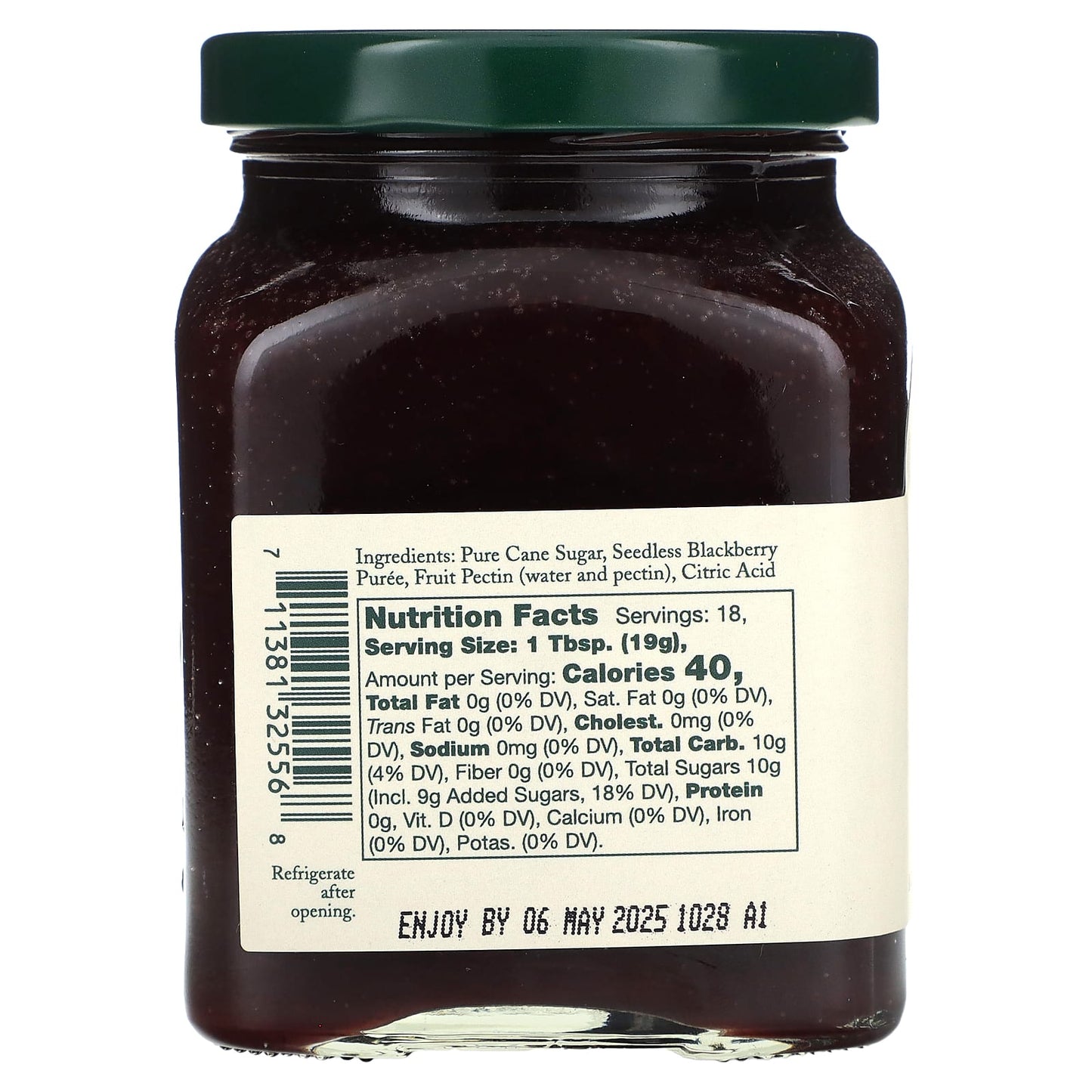 Stonewall Kitchen, Seedless Blackberry Jam, 12 oz (340 g)