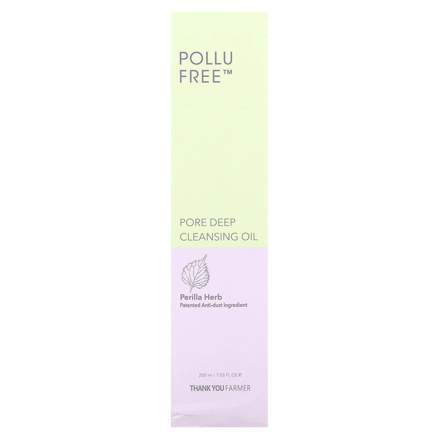 Thank You Farmer, Pollufree, Pore Deep Cleansing Oil, 7.03 fl oz (200 ml)