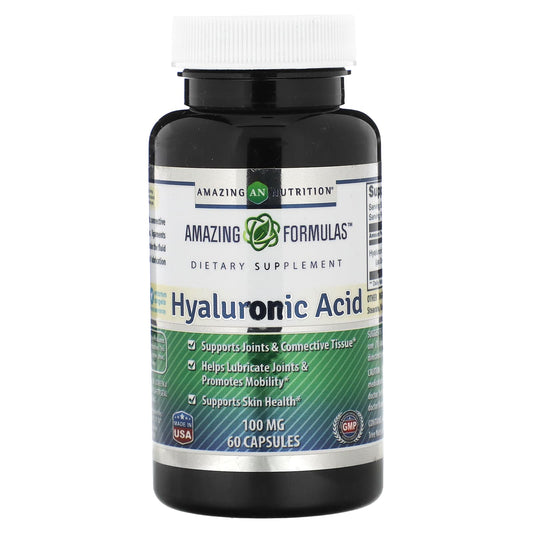 Amazing Nutrition-Hyaluronic Acid-100 mg-60 Capsules