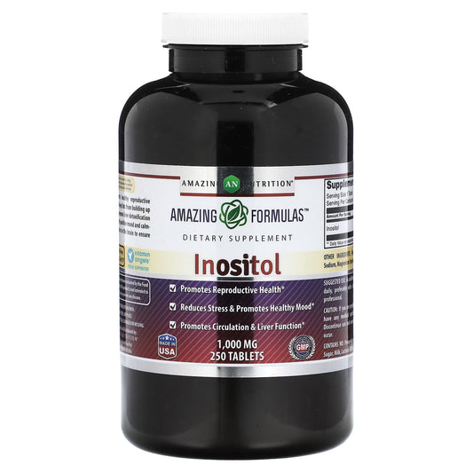 Amazing Nutrition-Inositol-1,000 mg-250 Tablets