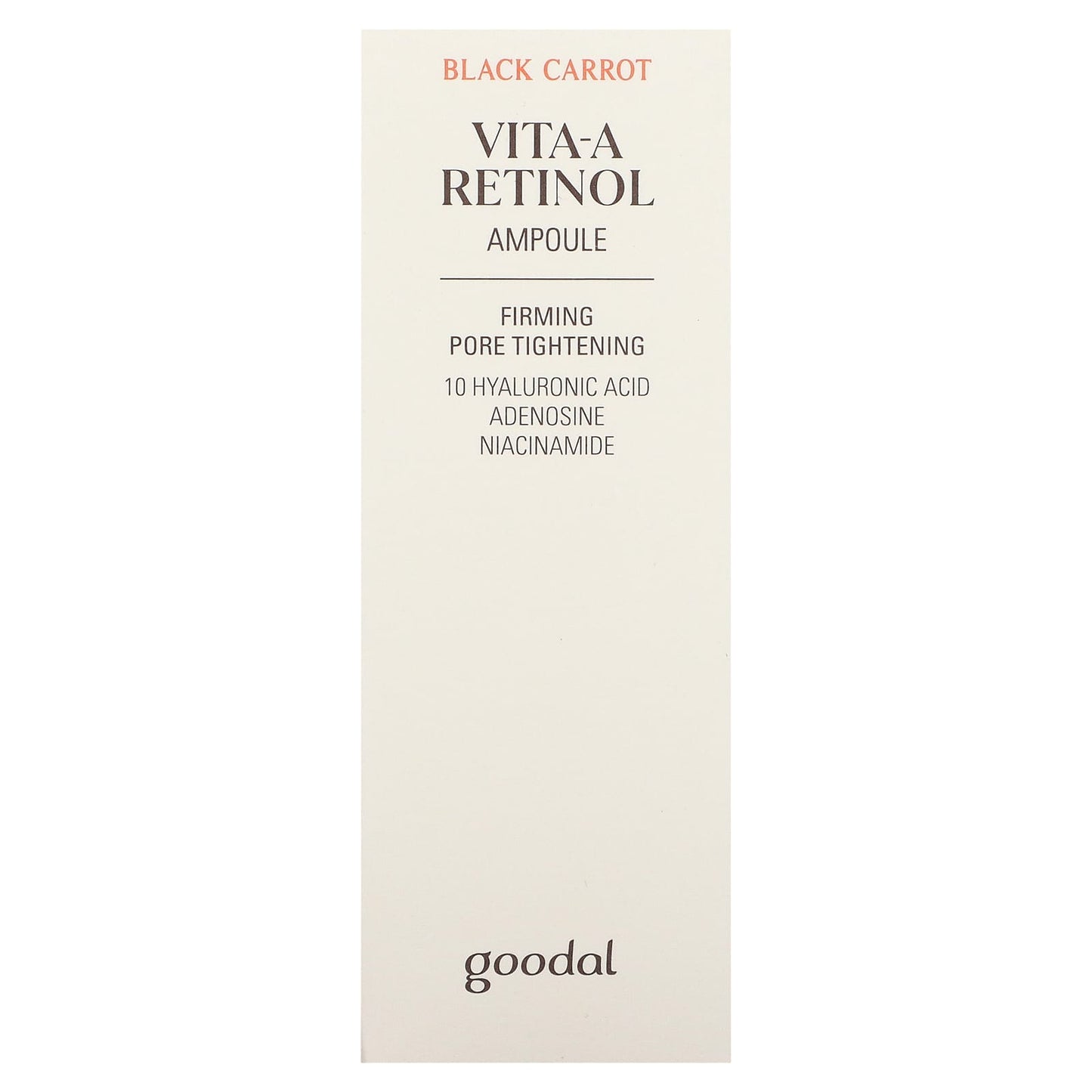 Goodal, Black Carrot, Vita-A Retinol Ampoule, 1.01 fl oz (30 ml)