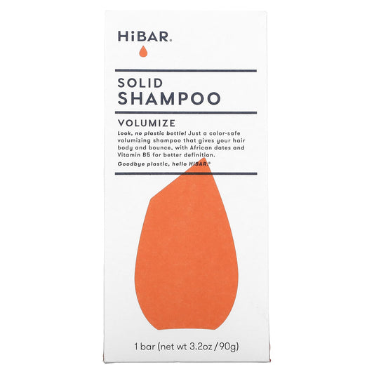 HiBAR-Solid Shampoo-Volumize-1 Bar-3.2 oz (90 g)