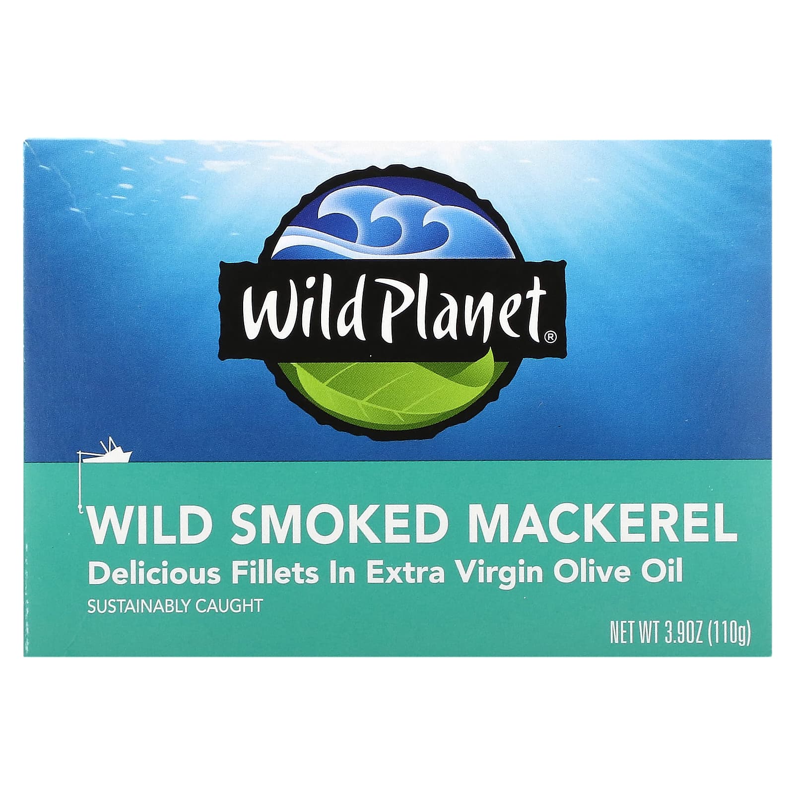 Wild Planet-Wild Smoked Mackerel-3.9 oz (110 g)