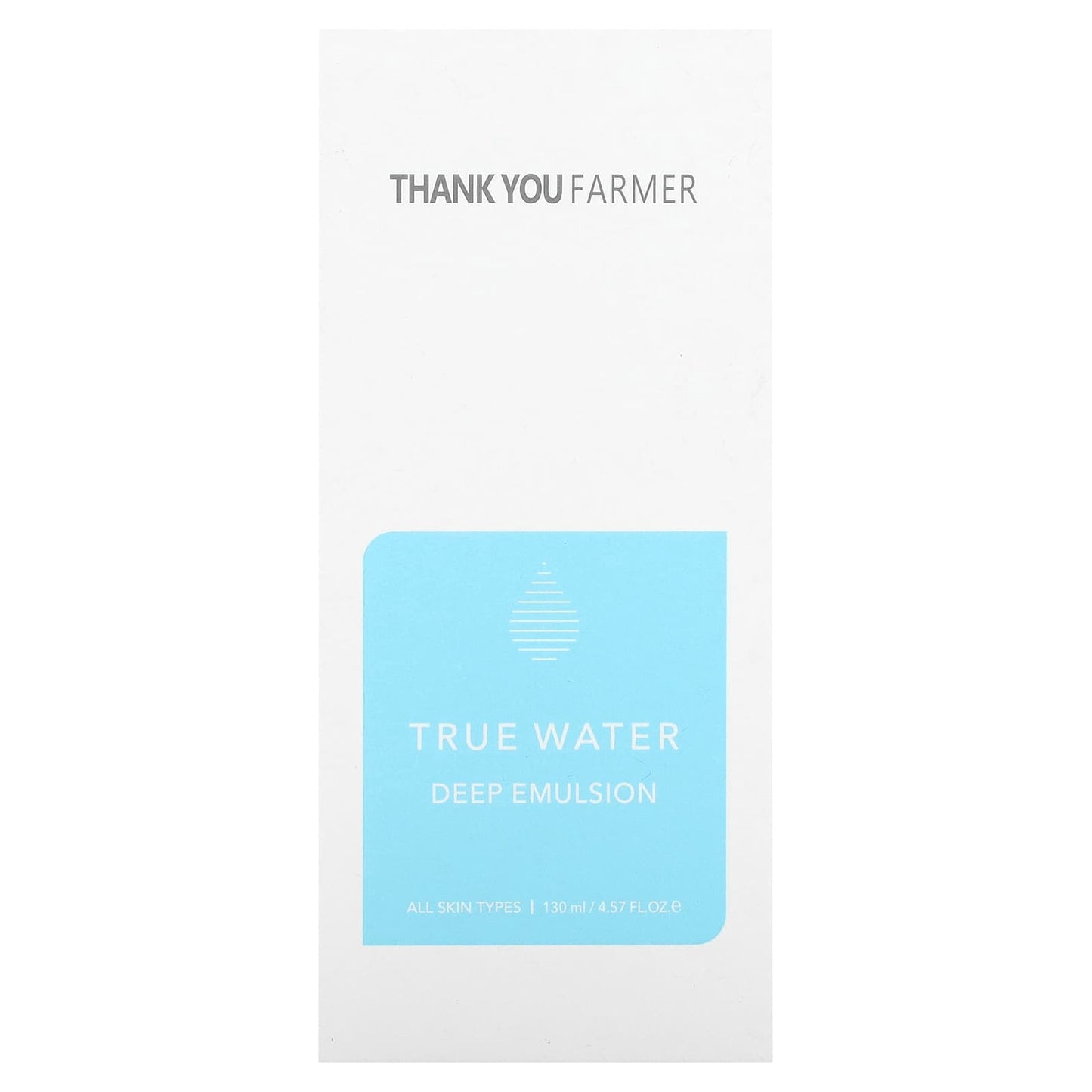 Thank You Farmer, True Water, Deep Emulsion, 4.57 fl oz (130 ml)