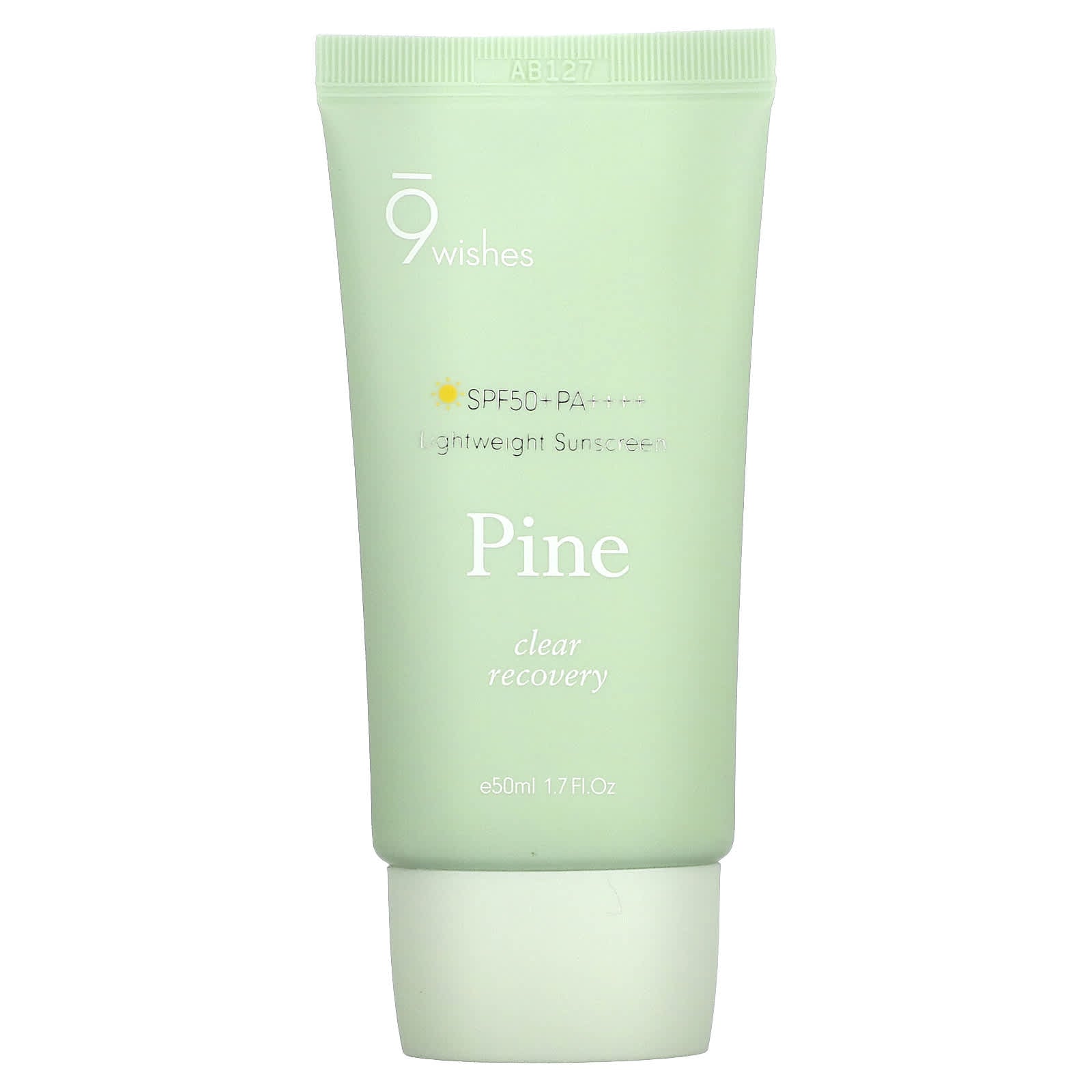 9Wishes-Pine-Lightweight Sunscreen-SPF50+PA++++-1.7 fl oz (50 ml)