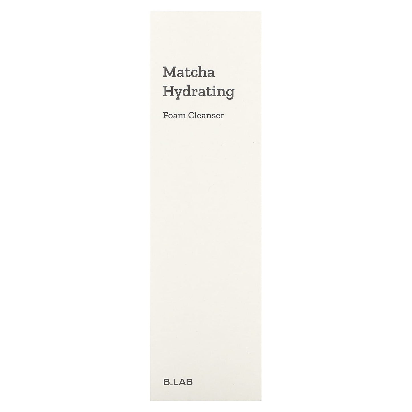 B_Lab, Matcha Hydrating, Foam Cleanser, 4.05 fl oz (120 ml)