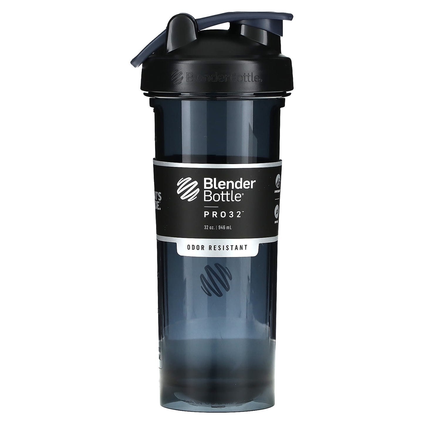 Blender Bottle-Pro Series-Pro32-FC Black-32 oz (946 ml)