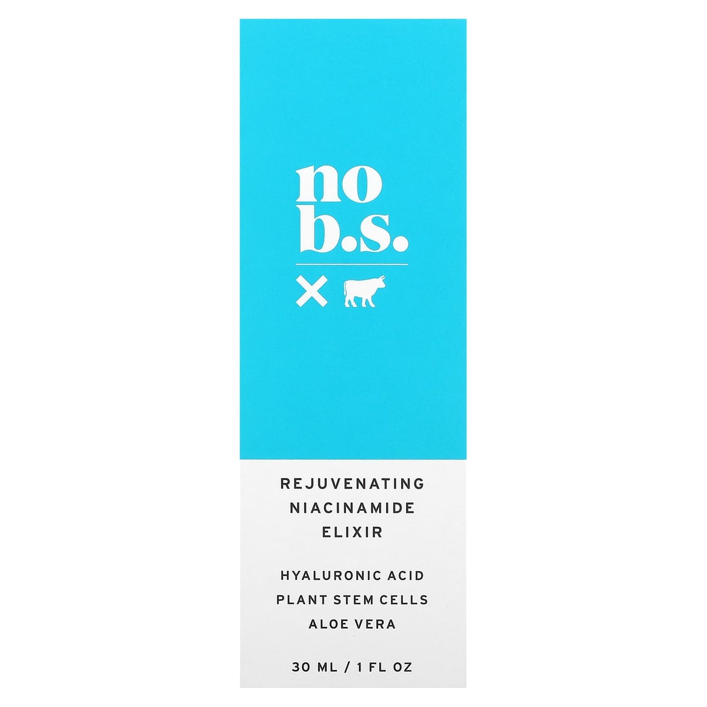 No BS Skincare, Rejuvenating Niacinamide Elixir, 1 fl oz (30 ml)