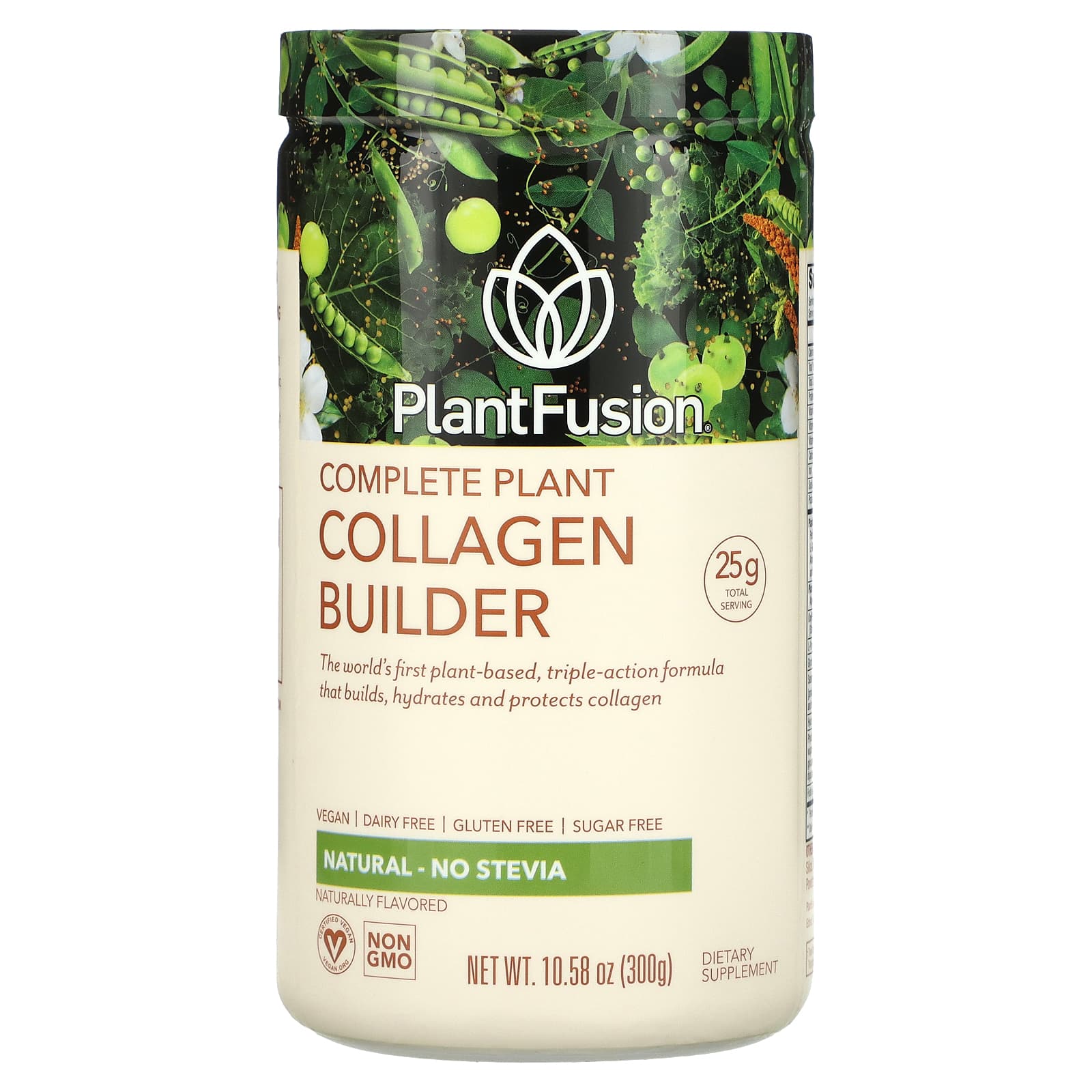 PlantFusion-Complete Plant Collagen Builder-Natural-10.58 oz (300 g)