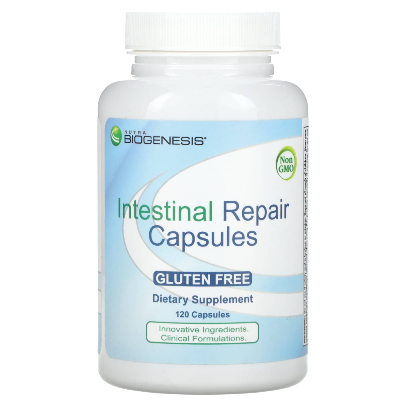 Nutra BioGenesis-Intestinal Repair Capsules-120 Capsules