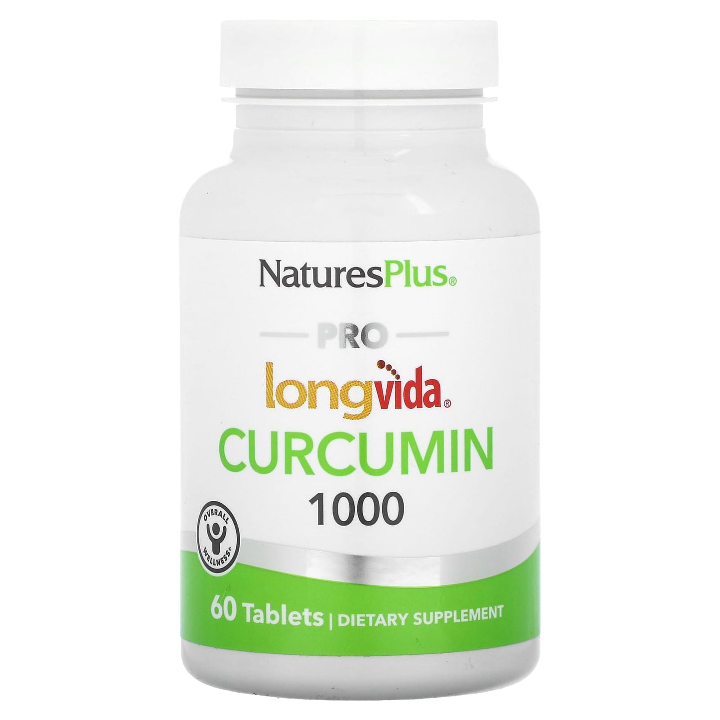 NaturesPlus-Pro Longvida Curcumin 1000-60 Tablets