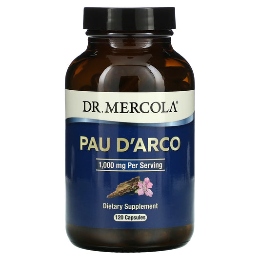 Dr. Mercola-Pau D'Arco-1,000 mg-120 Capsules (500 mg per Capsule)