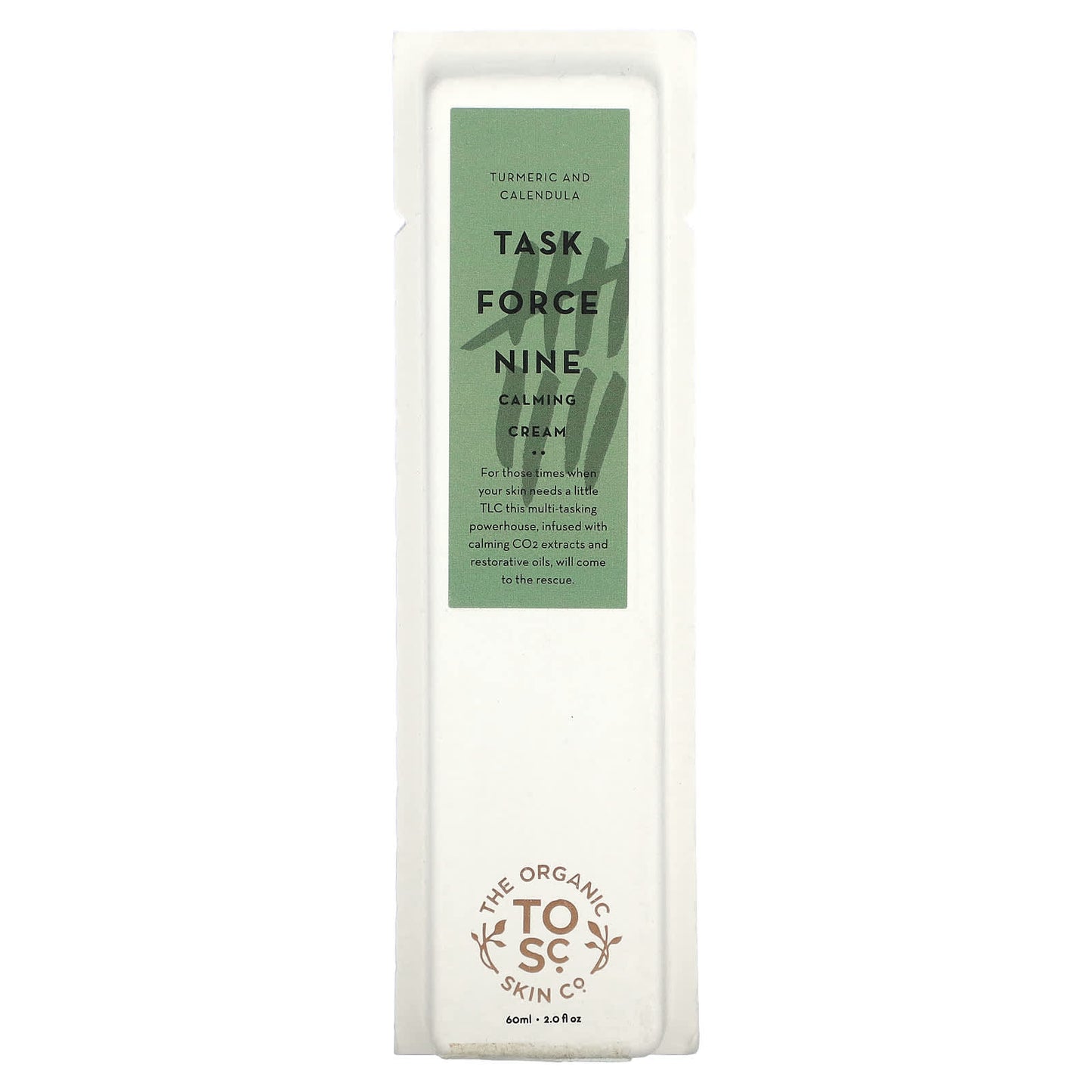 The Organic Skin Co., Task Force Nine, Calming Cream, 2 fl oz (60 ml)