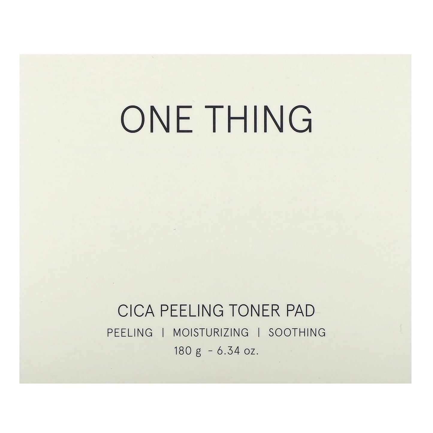 One Thing, Cica Peeling Toner Pad, 6.34 oz (180 g)