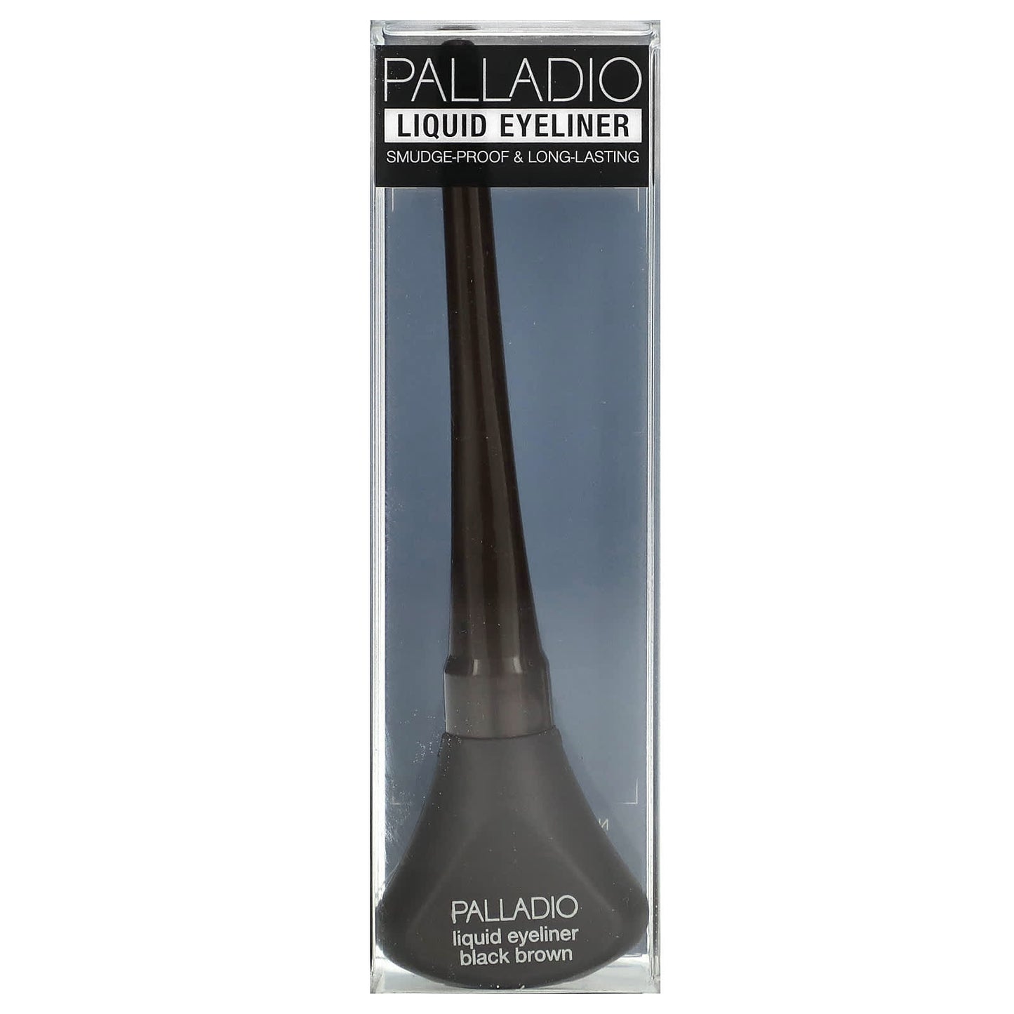 Palladio, Liquid Eyeliner, Black Brown ELLS261, 0.13 fl oz (3.8 ml)