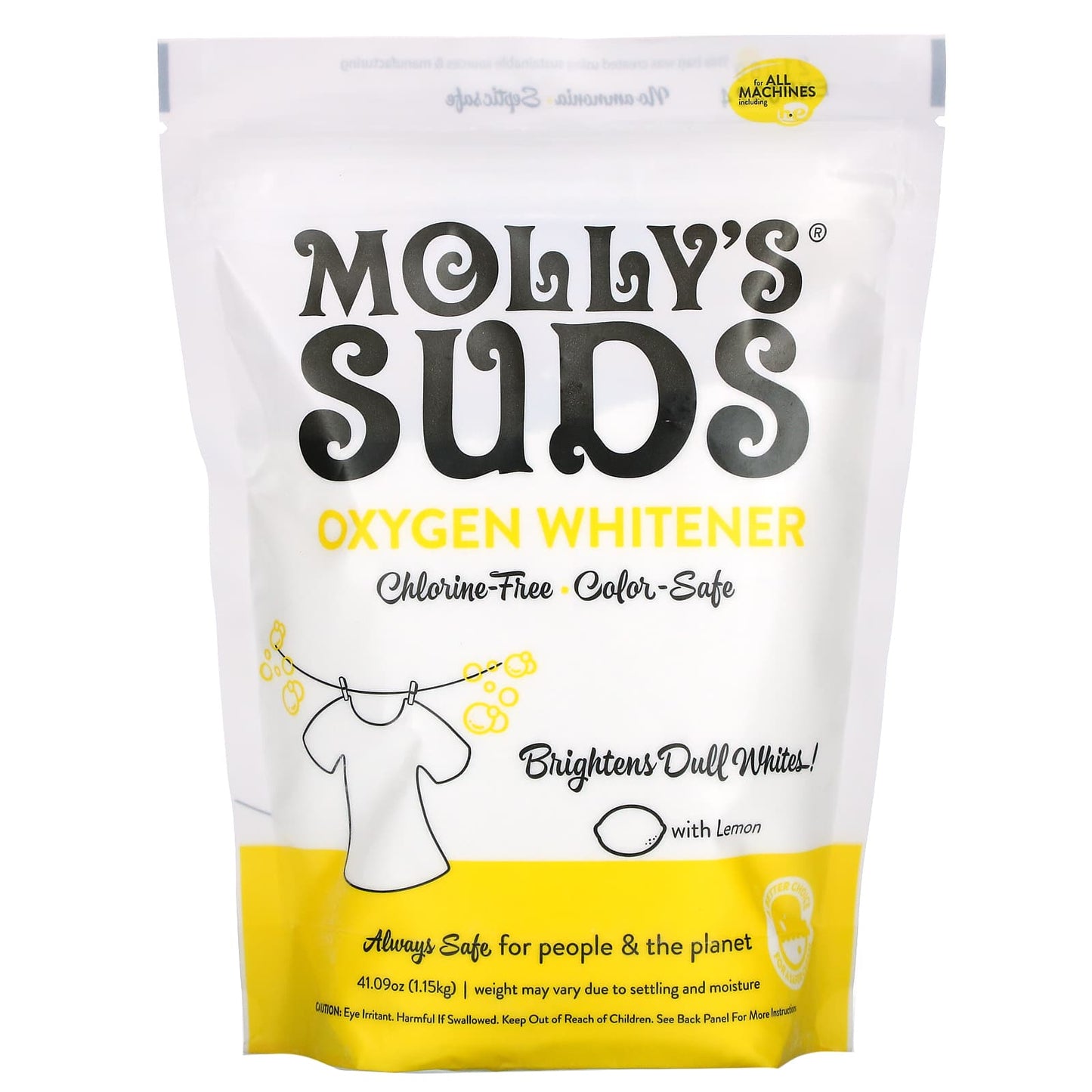 Molly's Suds-Oxygen Whitener with Lemon-41.09 oz (1.15 kg)