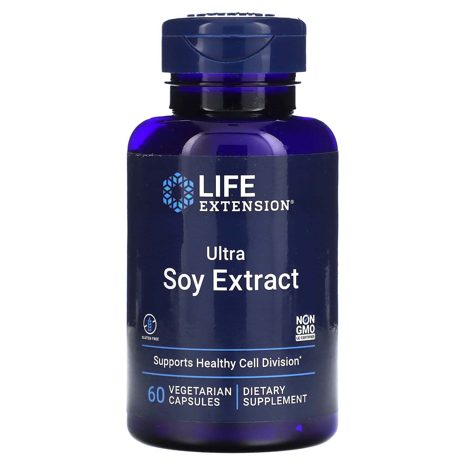 Life Extension-Ultra Soy Extract-60 Vegetarian Capsules