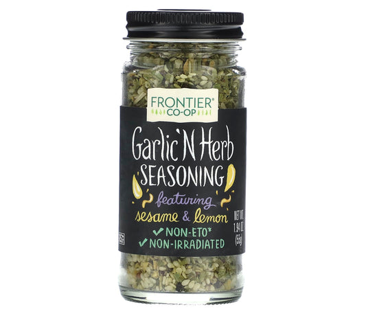 Frontier Co-op-Garlic 'N Herb Seasoning-1.94 oz (55 g)