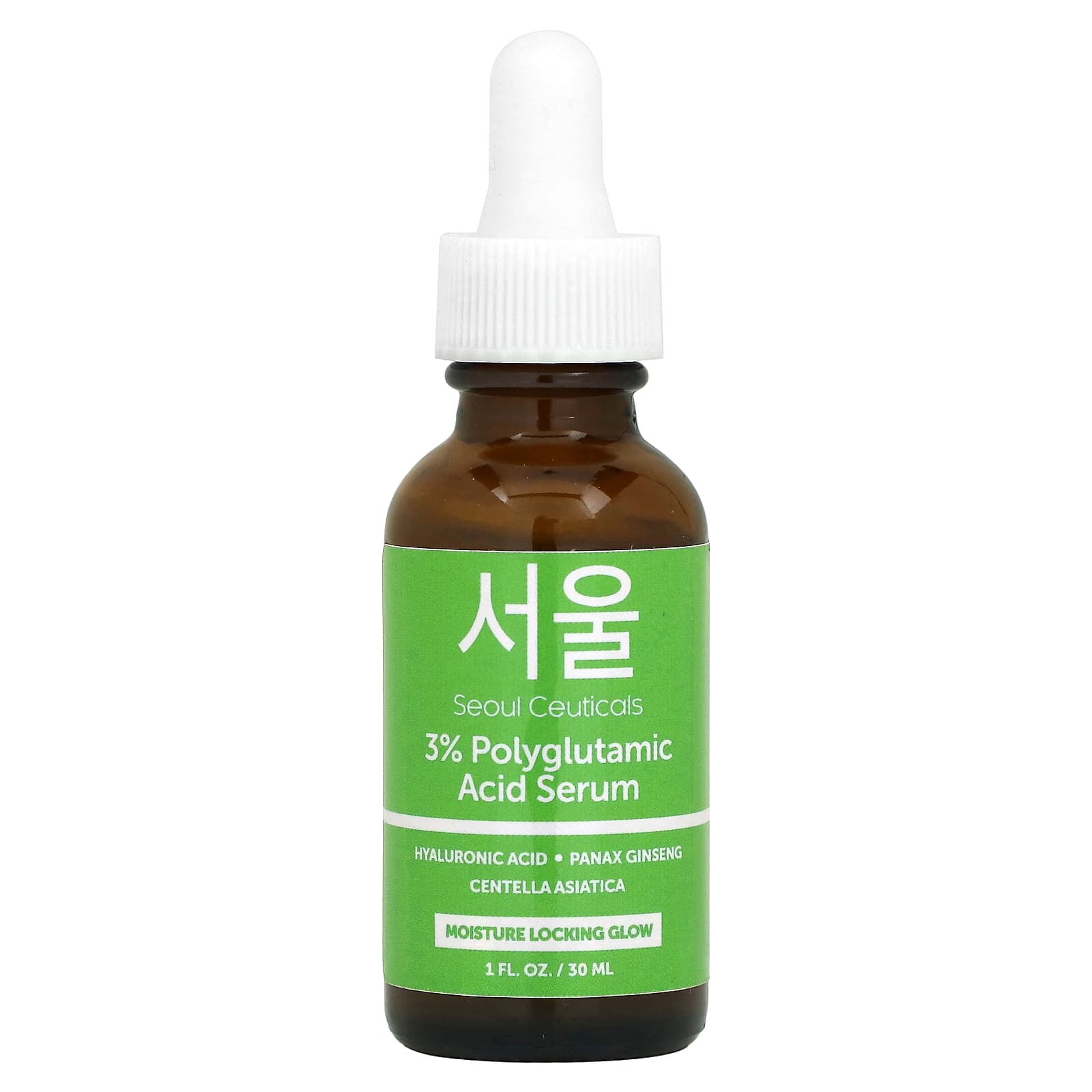 SeoulCeuticals-3% Polyglutamic Acid Serum-1 fl oz (30 ml)