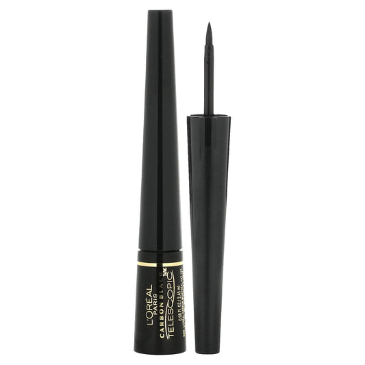 L'Oréal-Telescopic-Control Tip Liquid Eyeliner-835 Carbon Black-0.08 fl oz (2.45 ml)