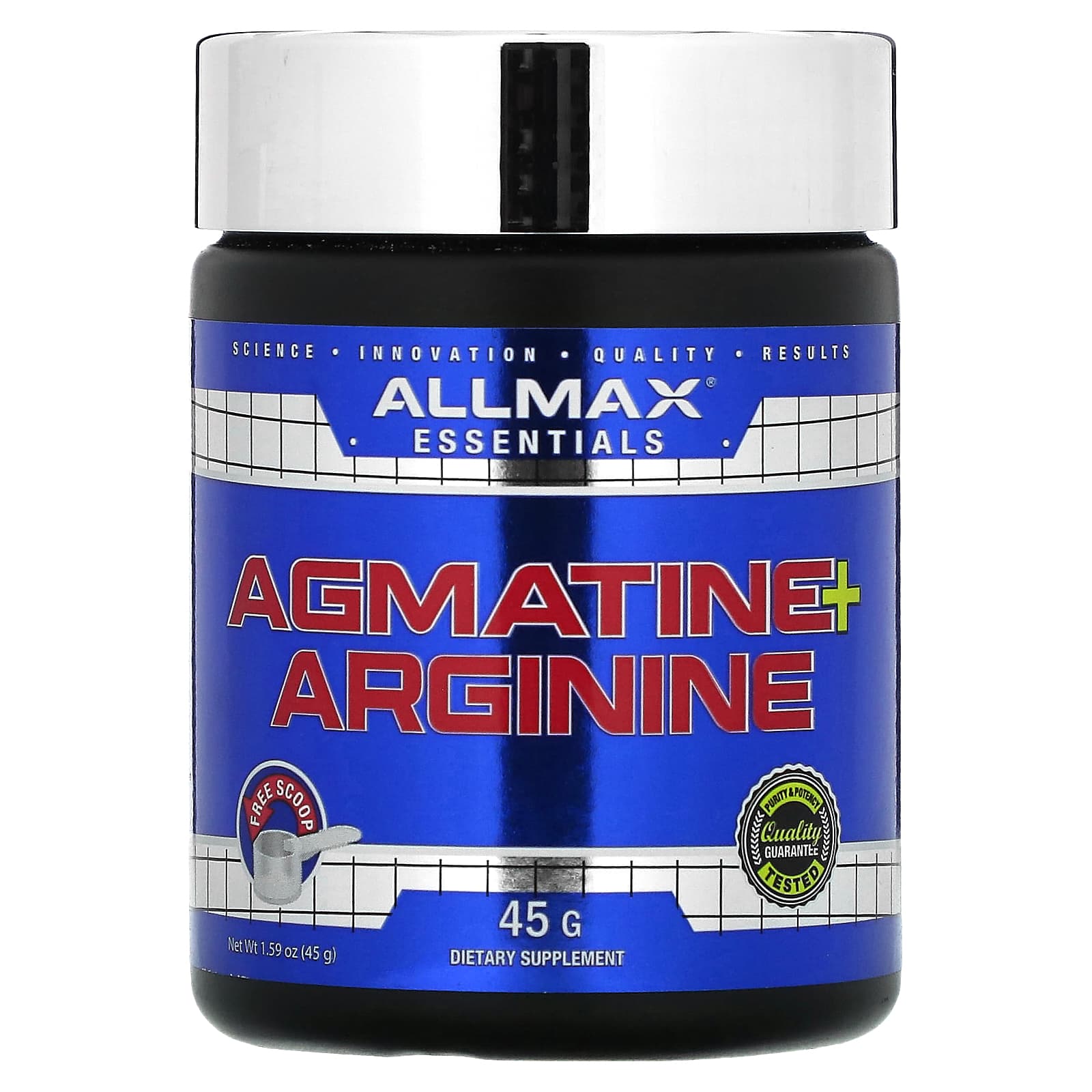 ALLMAX-Agmatine+ Arginine-1.59 oz (45 g)